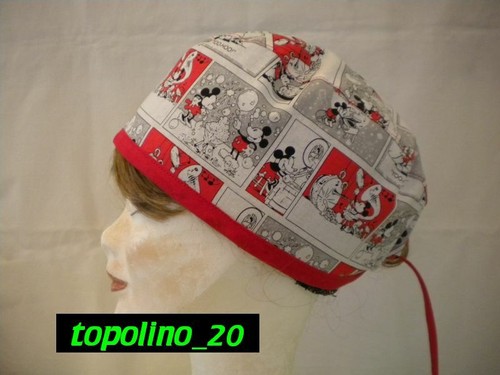 Cuffia chirurgica - - Sottocasco - Bandana - surgical cap - topolino_20 |  eBay