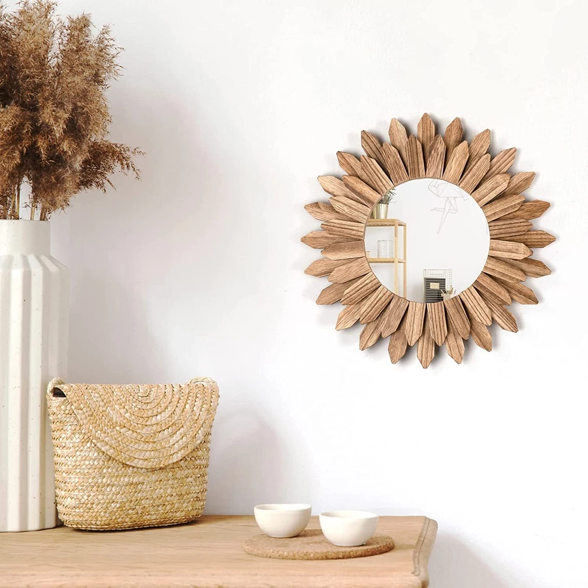 Boho 2024 wall mirror