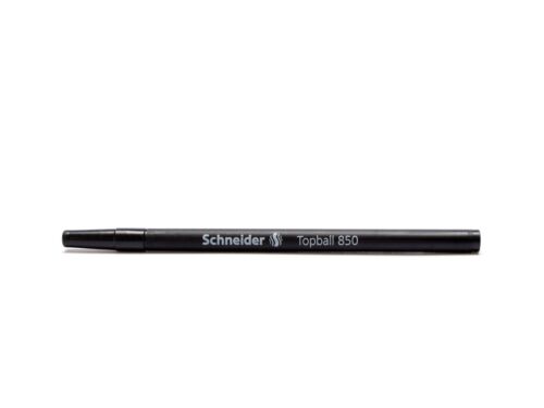 Adviseren Metalen lijn toonhoogte Schneider Topball 850 / 811 European Euro Size Black Rollerball Pen 0.5mm  Refill | eBay