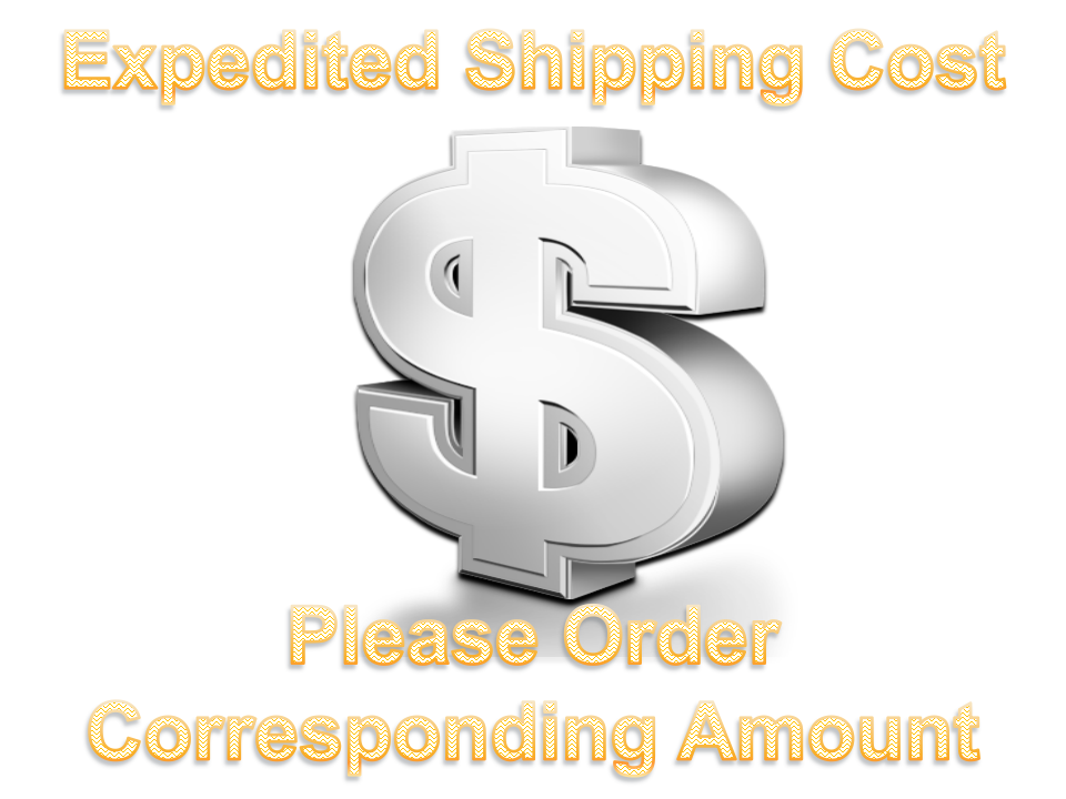 Expedited Shipping Cost (Please Order Corresponding Amount) | eBay