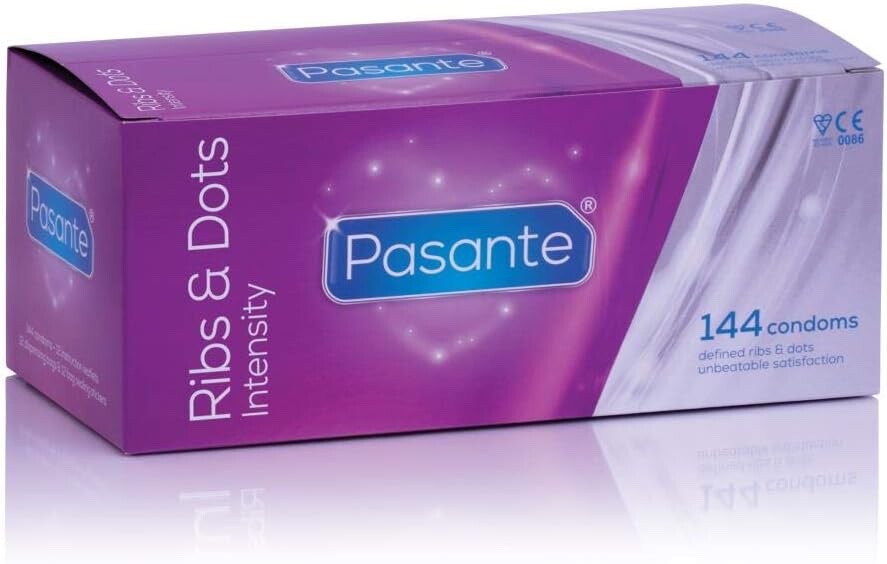 Préservatifs Pasante stimulants pour intensifier le plaisir sexuel x144