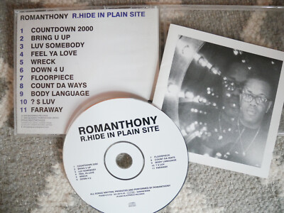 ROMANTHONY - R. Hide In Plain Site CD Album