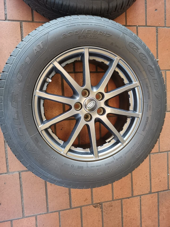Land Rover Evoque Goodyear Sommerräder 235/65 R17 Alu 17 Zoll  gebraucht 4xStück - Bild 3 von 4