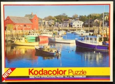 Kodacolor 500 Piece Jigsaw Puzzle  Rockport Harbor