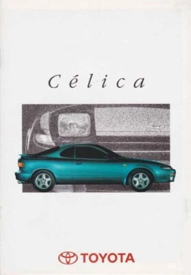 Catalogue Brochure Toyota Celica 01/1992 France - Photo 1/2