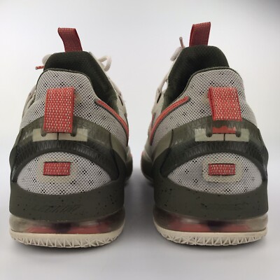 Nike LeBron XIII 13 Low Phantom 849783-002 Size 14 Olive  display picture 2