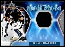 2020-21 Upper Deck Trilogy Rookie Super Stage Silver Spectrum Jonas Johansson