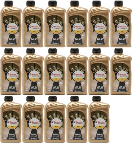 Total Quartz Ineo C3 5W-40 Motoröl 17x 1l = 17 Liter - Bild 1 von 1
