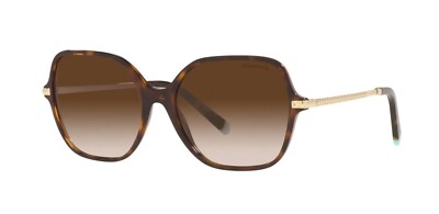 Tiffany TF 4191 Havana/Brown Shaded (8015/3B) Sunglasses | eBay