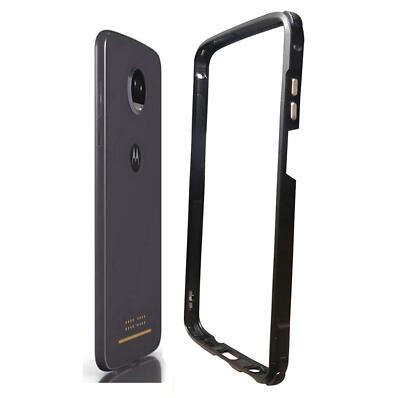 Moto Z3/Z3 Play CaseAluminum Alloy Bumper Frame Compatible with