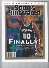 1999 NBA Champions SPORTS ILLUSTRATED Special Commemorative Issue~David Robinson
