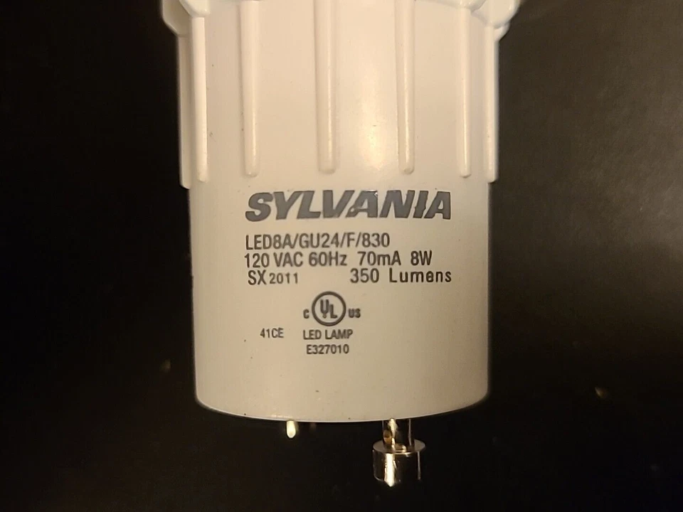 Sylvania UltraLed 8w LED8A/GU24/F/830 - Image 3 of 4