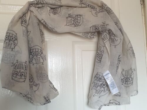 Ladies owl themed Scarf Many others Listed - Foto 1 di 1