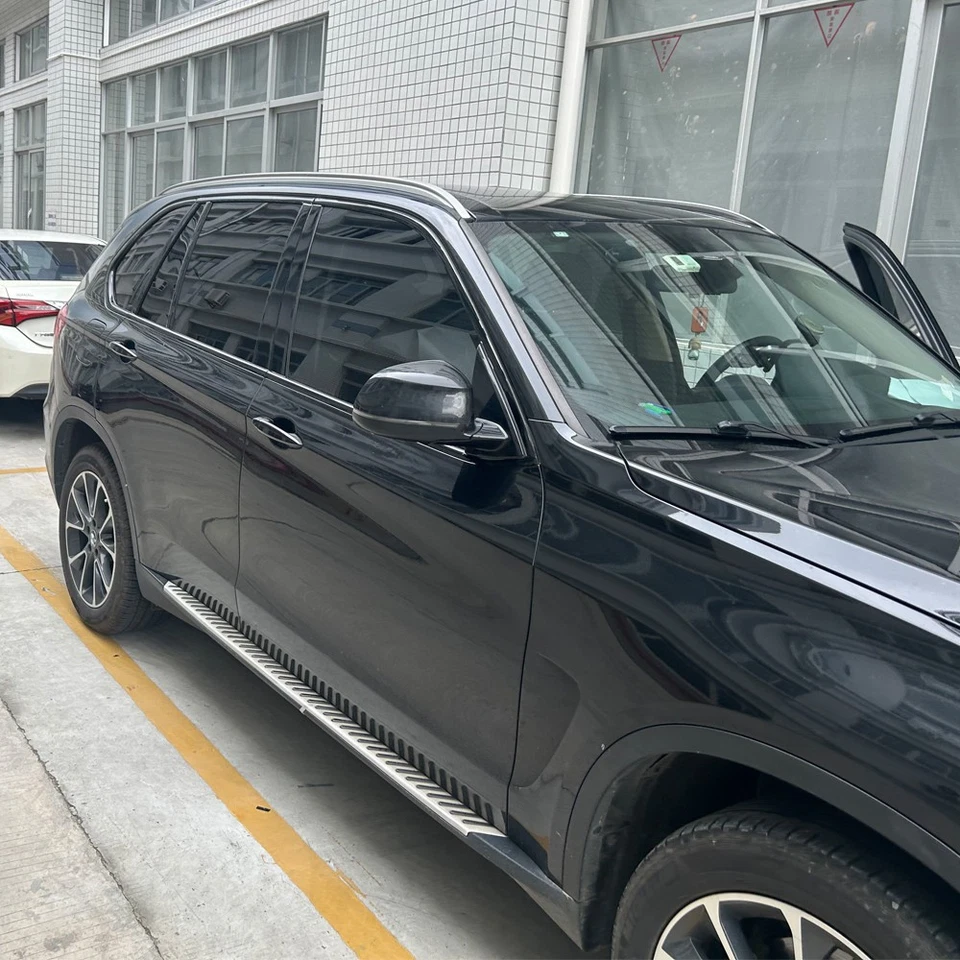 Glossy Black Chrome Delete Window Trims For BMW X5 F15 2014-2018 Foto 3 de 4