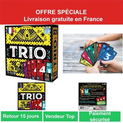 Asmodee Trio - Jeu de Cartes Récompensé As d'or 2024 - Photo 1/4