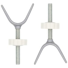 2 Pack Baby Gate Y Spindle Rod M10 10mm Stair Banister Baby Gate Adaptors, ...