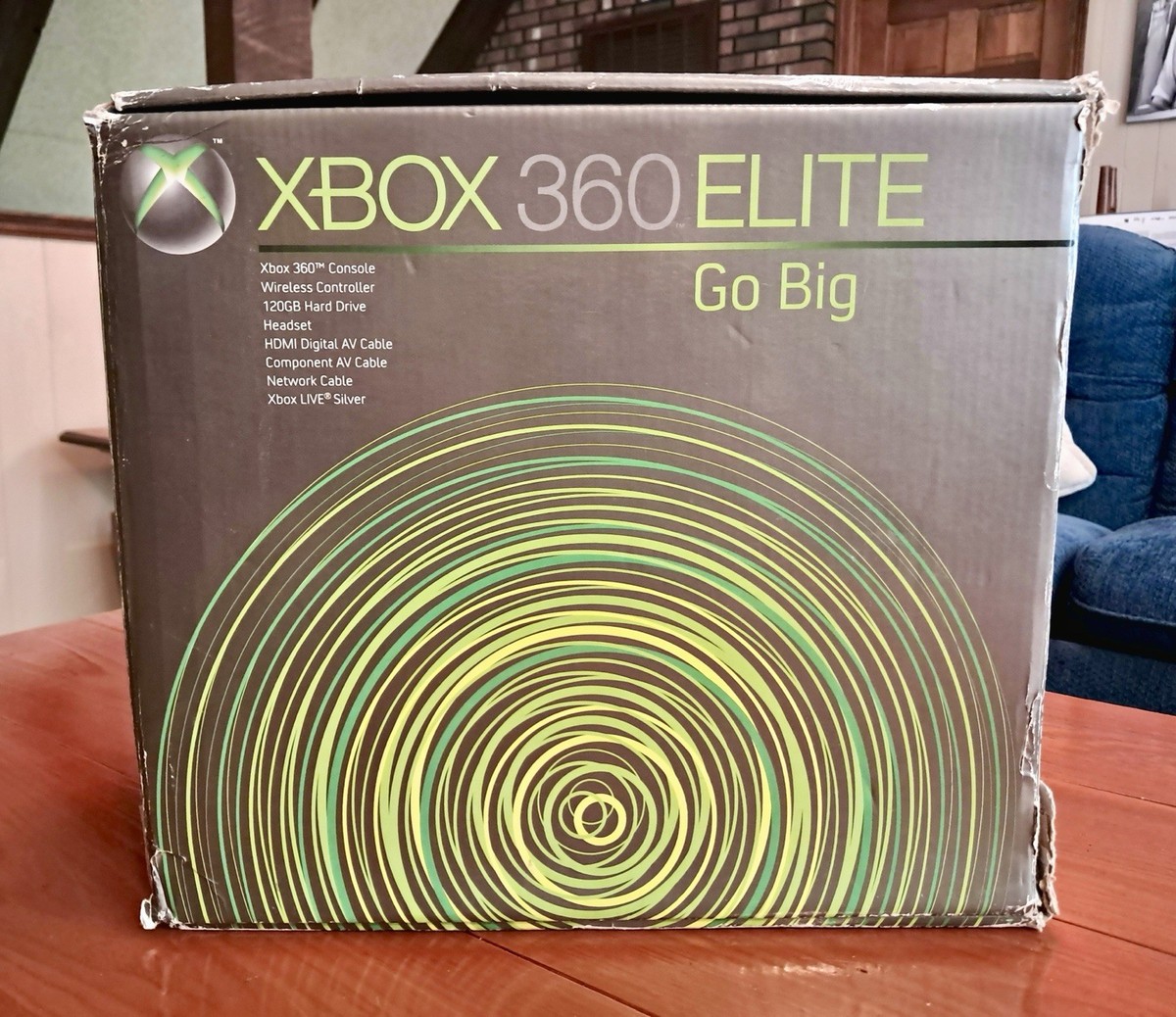 Microsoft Xbox 360 Elite 120GB Black Home Console for sale
