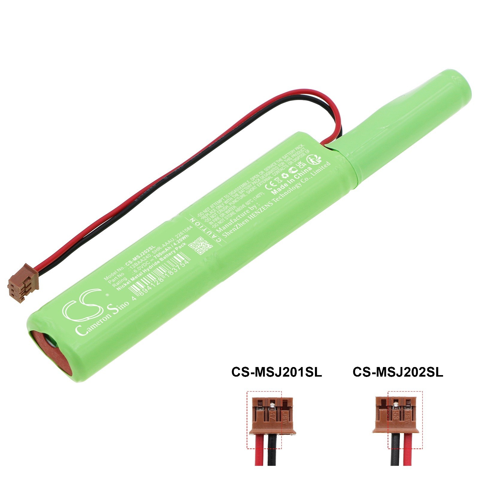 BATTERIE Ni-MH 6V 700mAh 12BAA240 5HR-AAAU 2261584 For Mitutoyo Surftest SJ-201