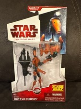 Hasbro Star Wars The Clone Wars  ROCKET BATTLE DROID Action Figure CW03 MOC