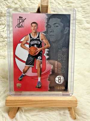 2025-26 Topps Signature Class NBA #105 Egor Demin Brooklyn Nets Rookie Red /299