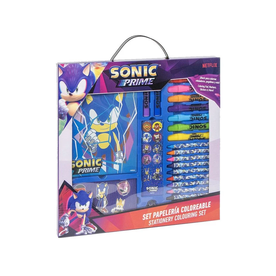 Sonic the Hedgehog Prime Schreibwarenset – Schul- & Büroset