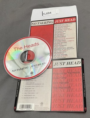 No Talking Just Head by The Heads (CD, Oct-1996, MCA) No Case #1L684