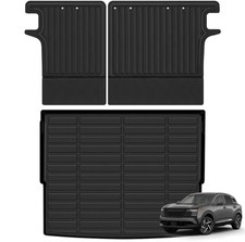 Trunk Mat  Backrest Mat Compatible with 2025 2026 Nissan Kicks, Waterproof T...