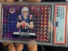 Panini 2024 Mosaic Drake Maye NFL Debut RC #273 Camo Pink Prizm PSA 9 Patriots