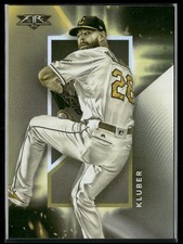 2019 Topps Fire #EF-5 Corey Kluber En Fuego Gold Minted