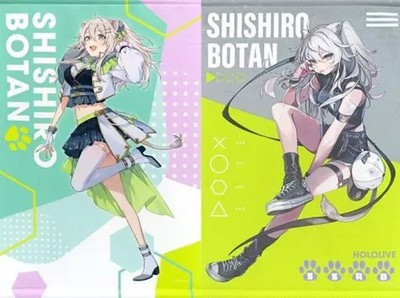Hololive Shishiro Botan B2 Wandteppich Set Capcom Offizielle VTuber Wanddeko
