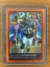 Shawne Merriman /25 Orange Refractor 2006 Topps Chrome San Diego Chargers #172