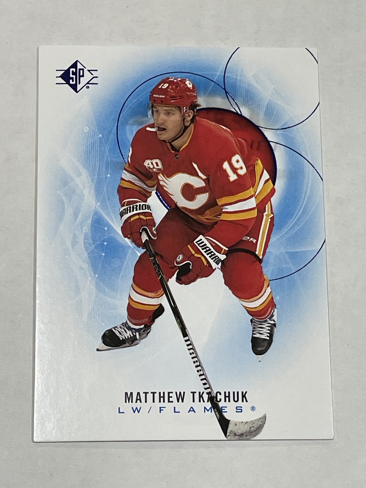 2020-21 SP Hockey Blue #10 - Matthew Tkachuk - Calgary Flames