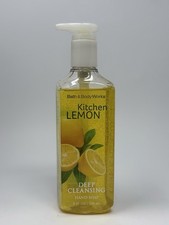Bath and Body Works Kitchen Lemon Deep Cleansing Gel Hand Soap 8 fl oz