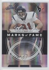 2009 Playoff Absolute Memorabilia Marks of Fame Spectrum 25/25 Owen Daniels 0b5