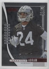 2019 Panini Absolute Rookie Red Johnathan Abram #182 1s8