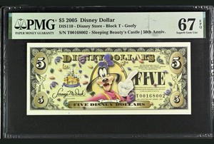 Disney Dollars 10ダラー ミニーマウス　2005年 Disney Dollars 10ダラー ミニーマウス 2005年 Disney 10