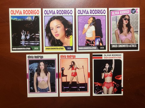Custom ACEO Olivia Rodrigo Trading Card (OR-7)
