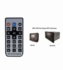 Remote Control for IRV Stereo Receiver IRV36/IRVHP2 2 Zones Wall Mount Car Audio
