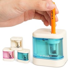 Electric Pencil Sharpener for Kids, Super Portable Small Colored Pen Sharpene...