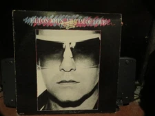 ELTON JOHN " VICTIM OF LOVE  "  LP  VG+  JK VG  promo copy