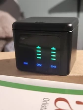 GoPro Hero 9 10 11 12 Battery 3 Pack 2000mAh Charger Kit Replacement Compatible