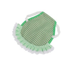 (Grünes Gitter)Hühnersattel Hühnerschürze Schutzwirkung Wiederverwendbare