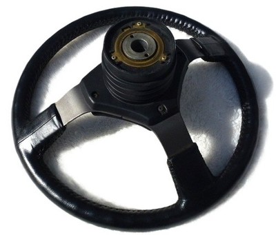 AE86トレノGTV 純正革巻きステアリング AE86 Genuine Leather Steering Wheel OEM TOYOTA JDM Initial D