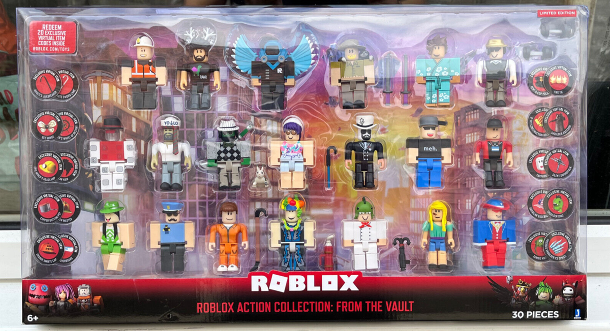 ROBLOX ACTION COLLECTION FROM THE VAULT WITH X20 CODES SAPPHIRE