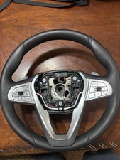 New Bmw G11 G12 G30 Leather Steering Wheel Heated Vibration Paddles Acc Driving New Bmw G11 G12 G30 Leather Steering Wheel Heated Vibration Paddles Acc Driving