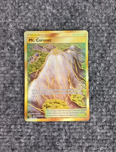 Mt. Coronet - SV89/SV94 Hidden Fates (Pokemon) Golden Hyper Rare