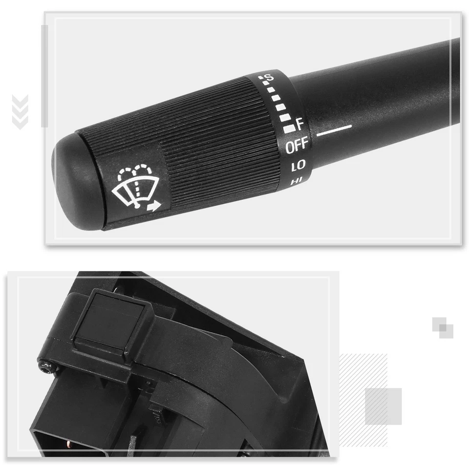 Interruptor combinado de luz de peligro de señal de giro H/L para Ford Mustang 90-93 Foto 4 de 4