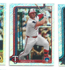 2025 Topps Chrome Minnesota Twins Ty France Fanatics Logo Refractor
