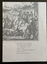 Scott #1826 USPS FDC Ceremony Program 1980 New Orleans LA