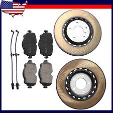 New Rear Brake Pads & Rotors For 2016-2023 Bentley Bentayga 4M0615601N US Stock